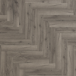 Aspen Herringbone Dark Grey Oak